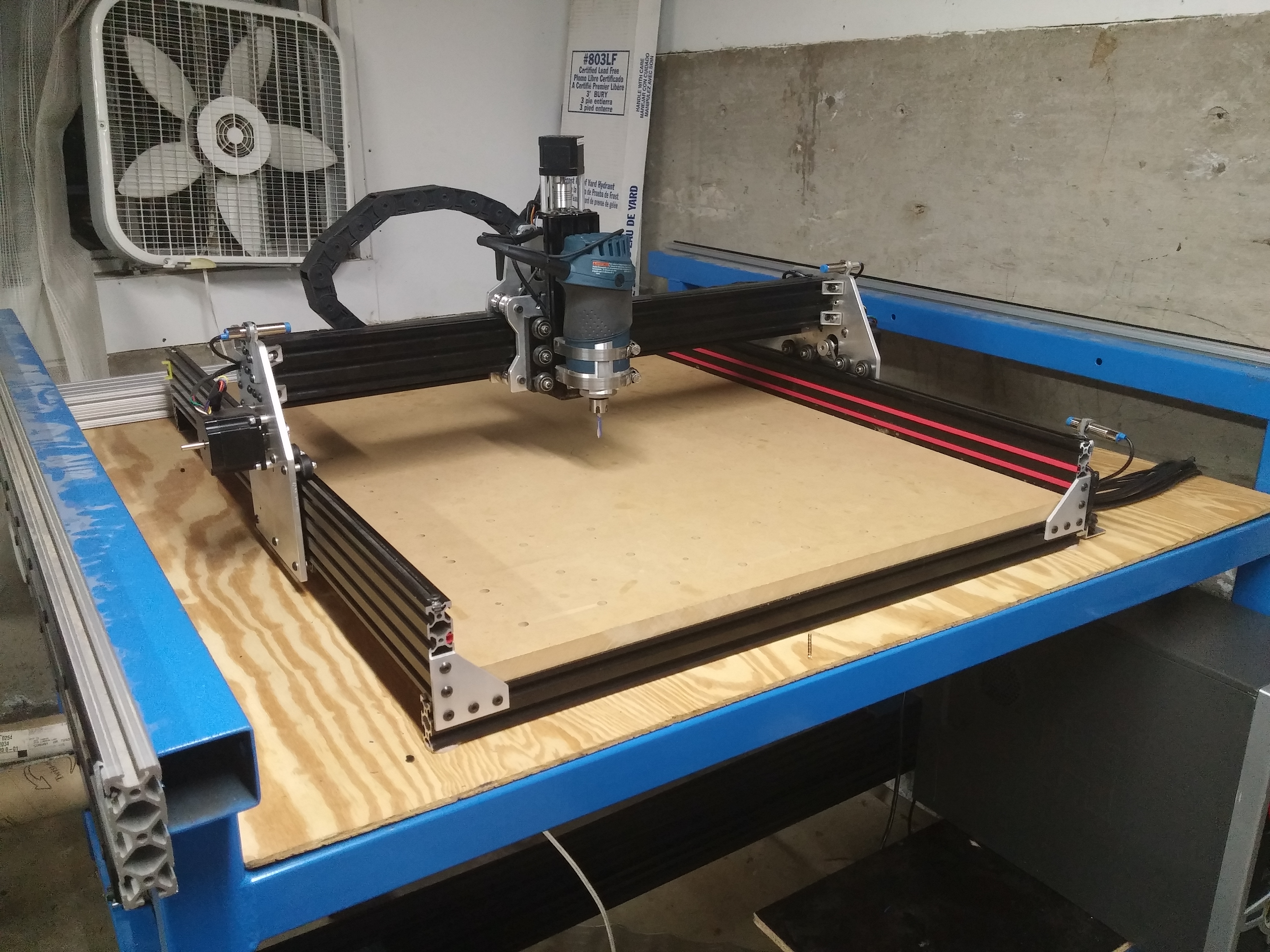 Completed OX CNC Machine