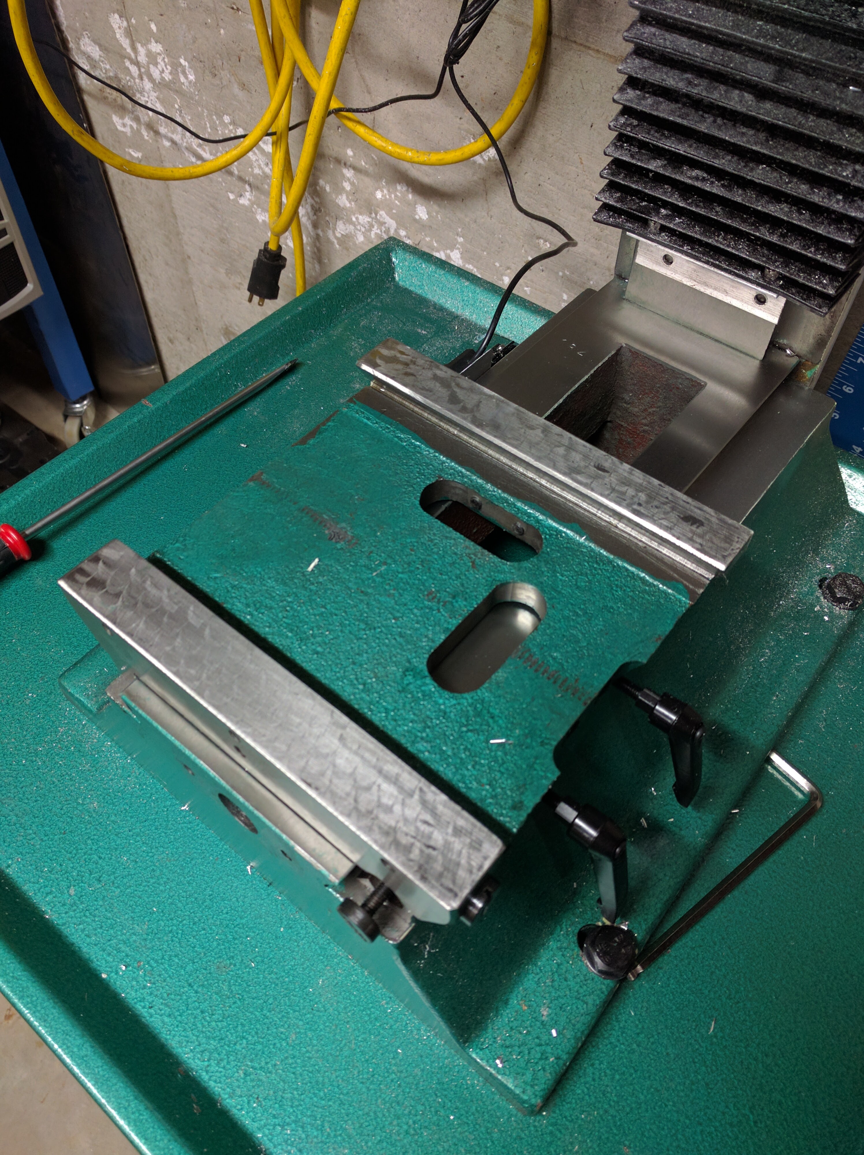 First Stage Attached - Y Axis Carriage