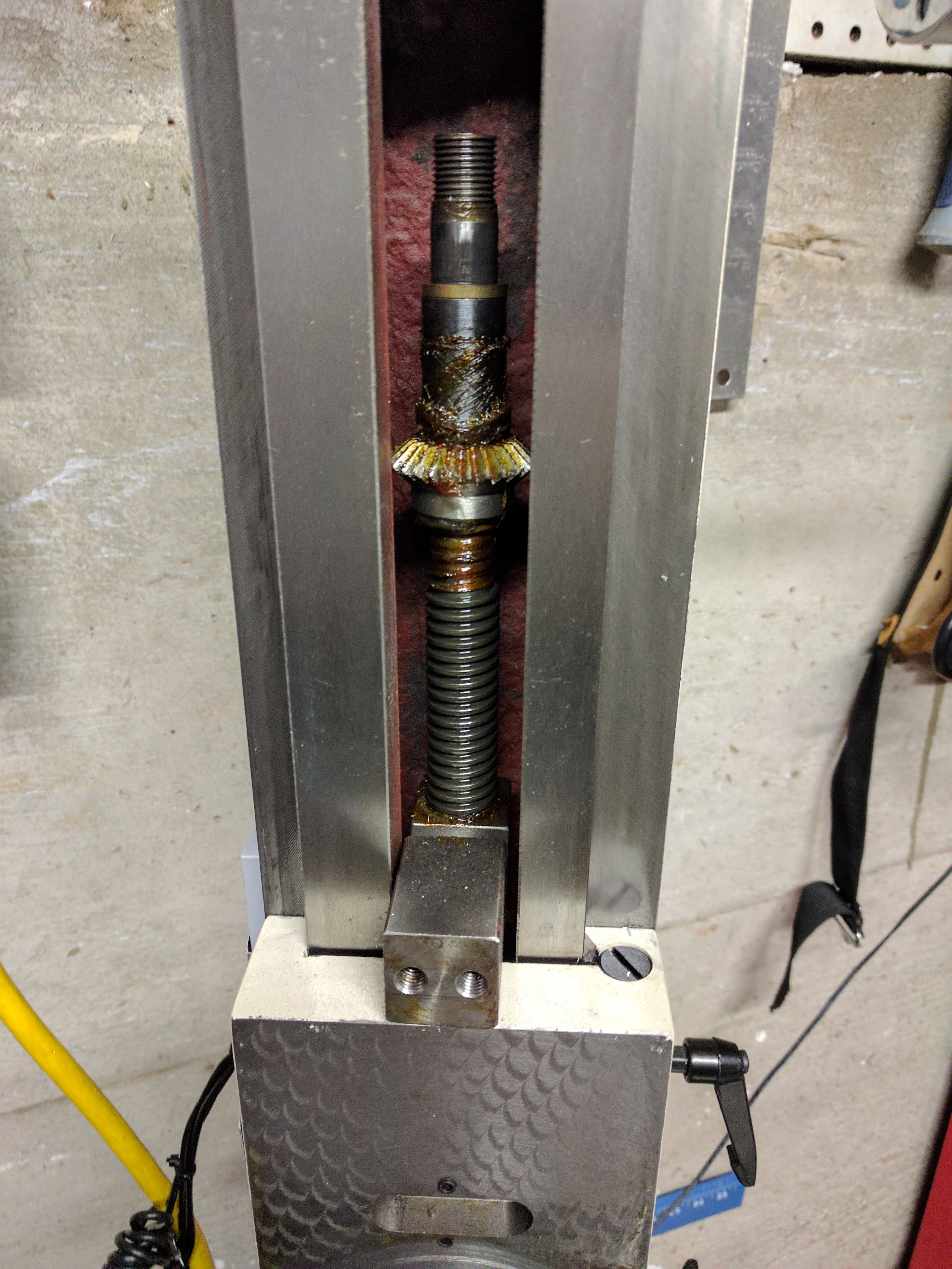 Z Axis Old Leadscrew - To Be Removed