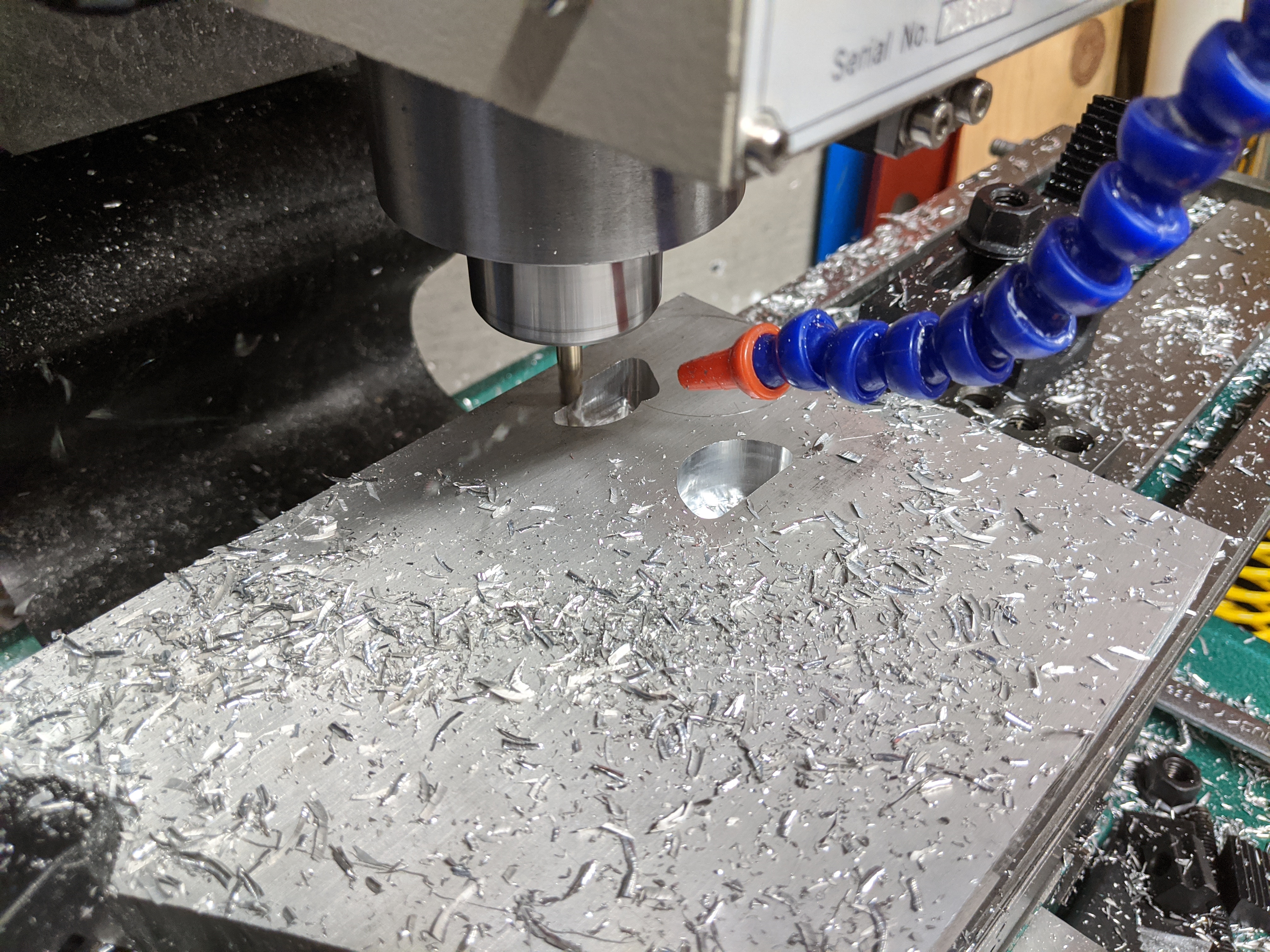 Milling a New Z Motor Mount Out of Aluminum