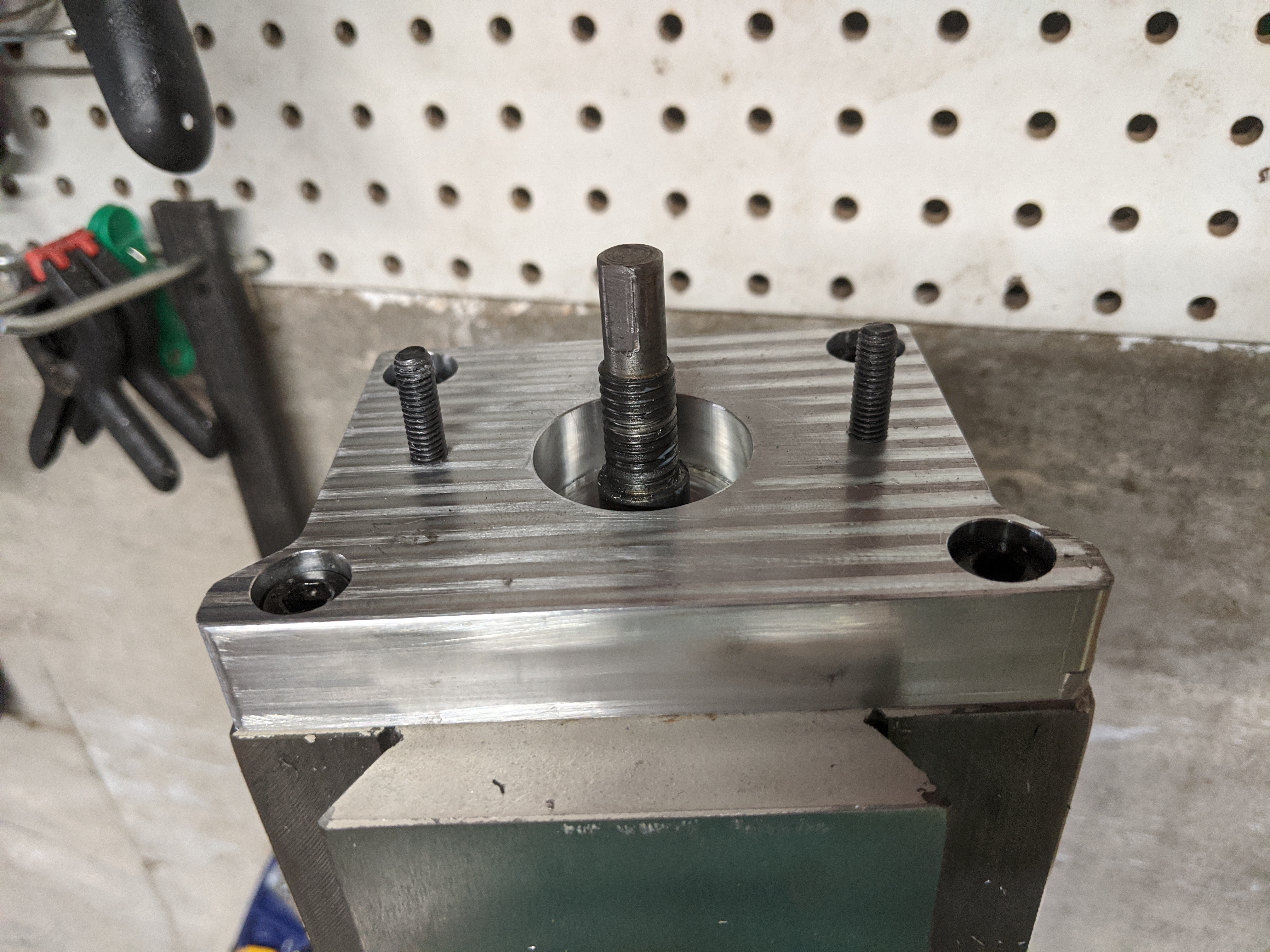 Attaching Aluminum Z Thrust Plate