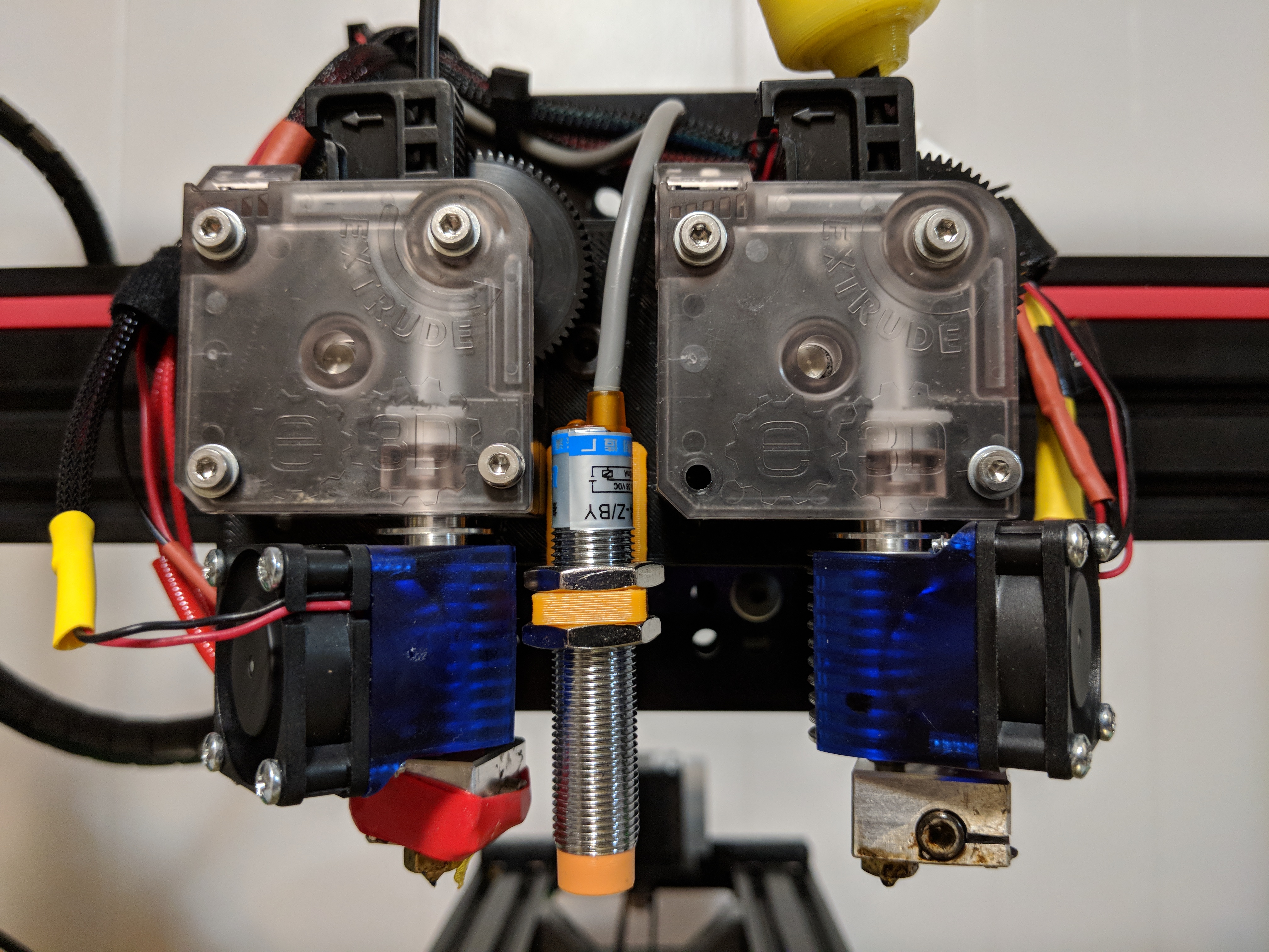 Dual Extruder Detail