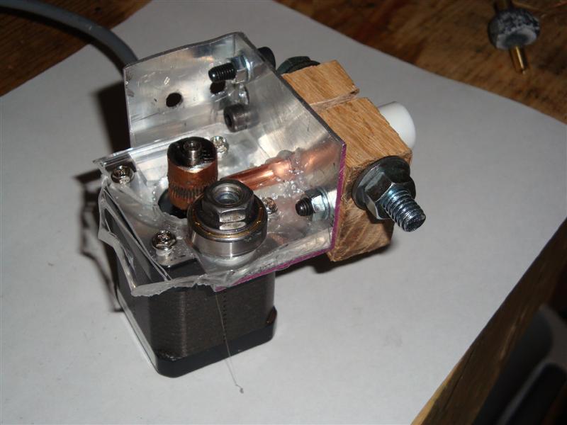 Stepper Pinch Wheel Extruder