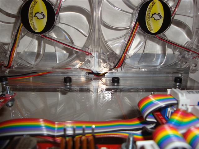 Secure Power Cables with Zip Ties